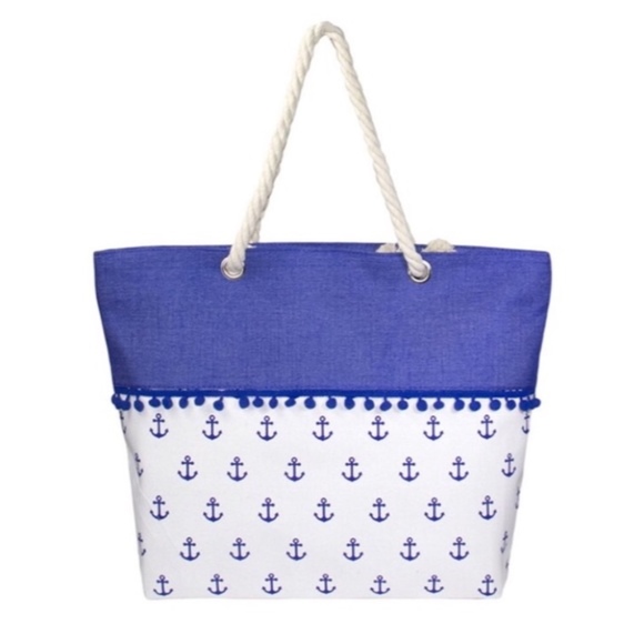 Flamingo Pom Pom // Sail to Sea Totes - Picture 6 of 8